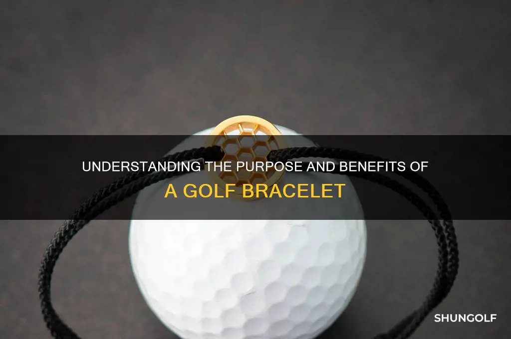 what is a golf bracelet