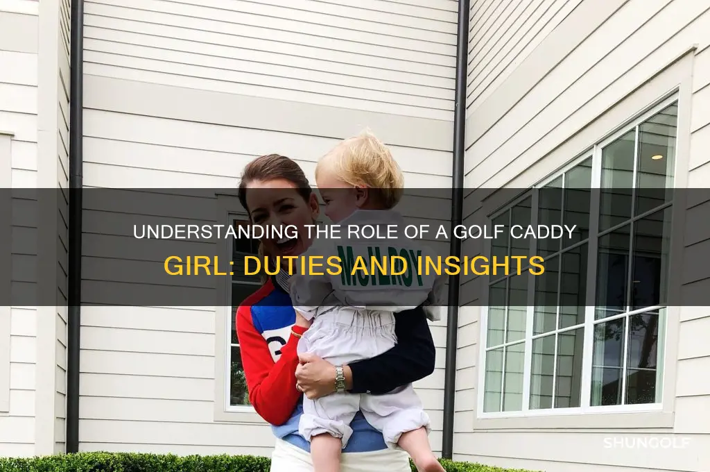 what is a golf caddy girl