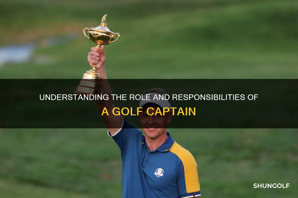 what is a golf captain