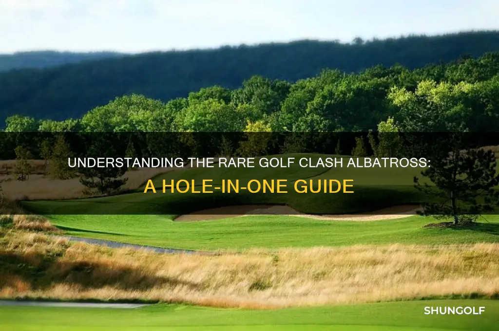 what is a golf clash albatross