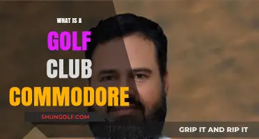 Understanding the Role of a Golf Club Commodore: Leadership and Responsibilities