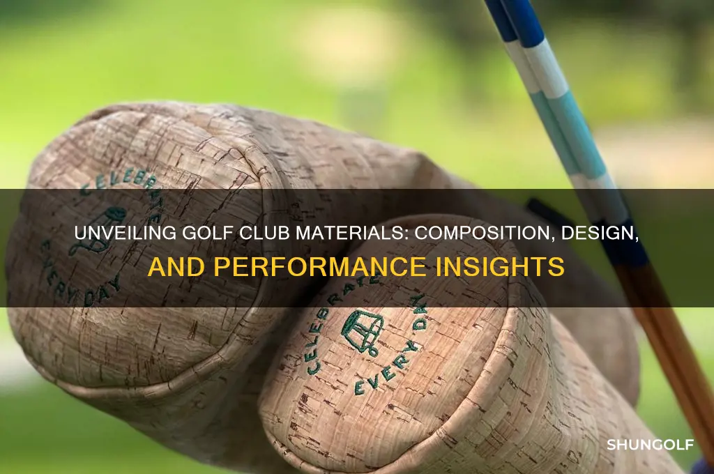 what is a golf club made of