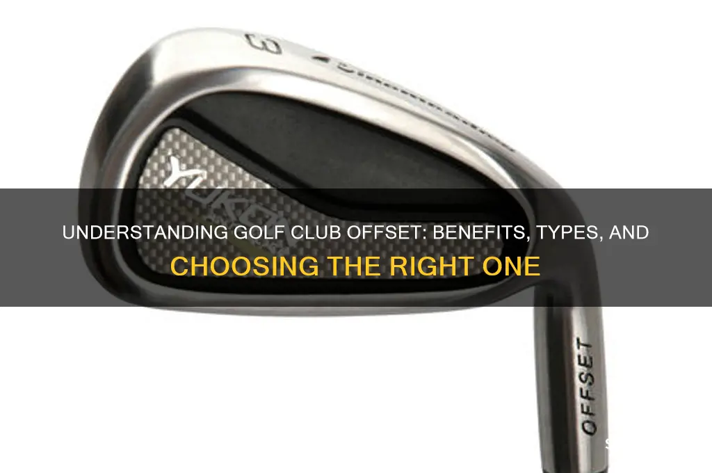 what is a golf club offset