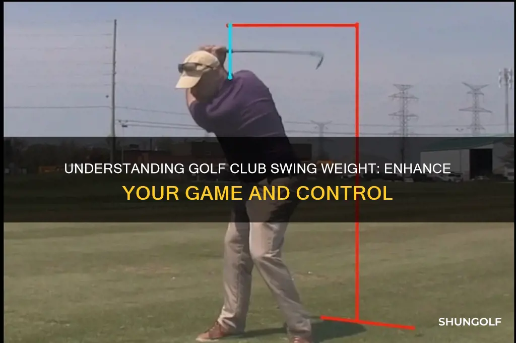 what is a golf club swing weight
