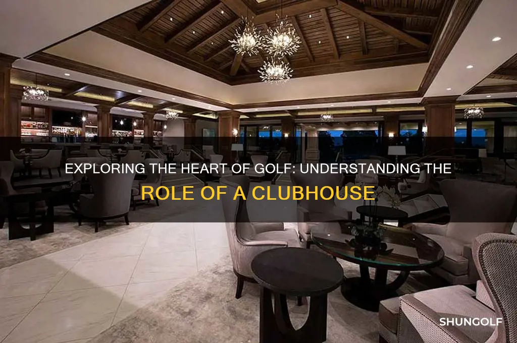 what is a golf clubhouse