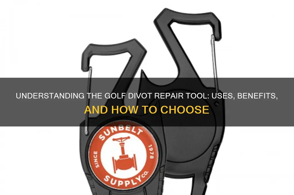 what is a golf divot repair tool