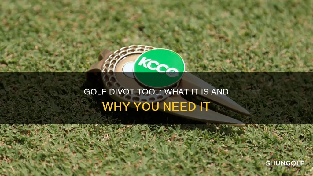 what is a golf divot tool