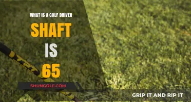 Unleashing Power: The Impact of a 65 Golf Driver Shaft