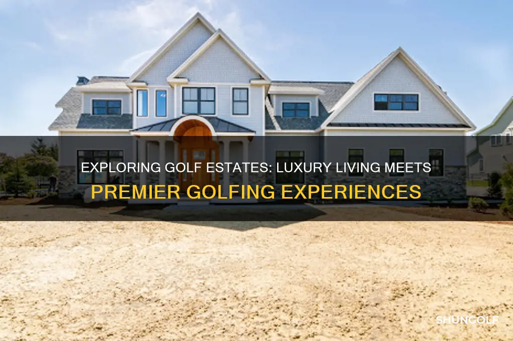 what is a golf estate