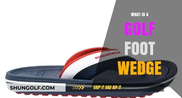 Understanding the Golf Foot Wedge: Uses, Rules, and Etiquette Explained