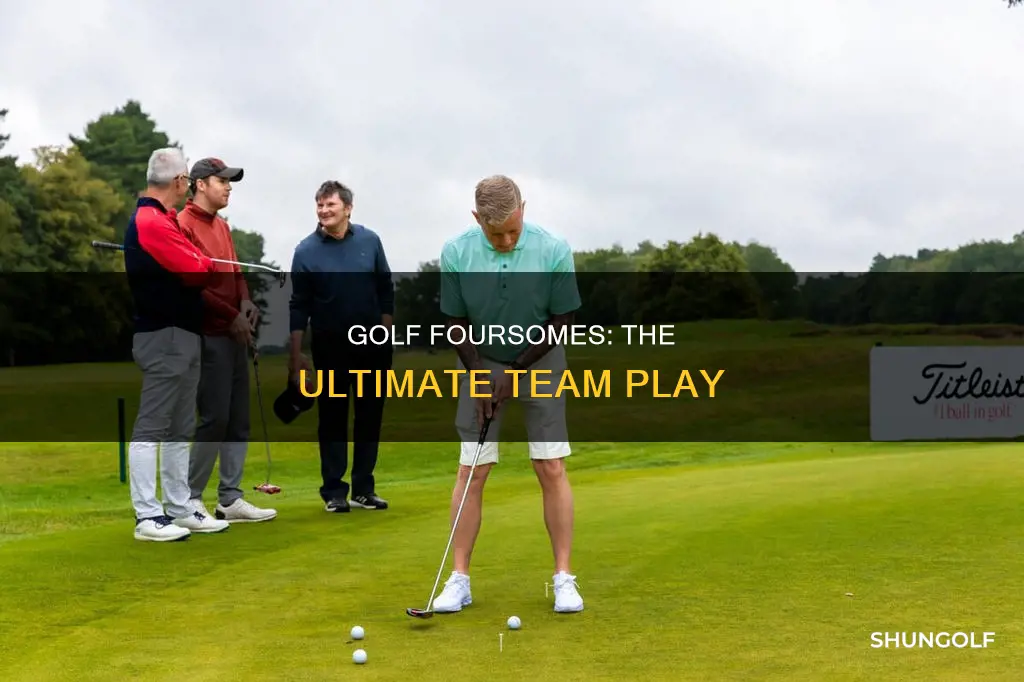 what is a golf foursome