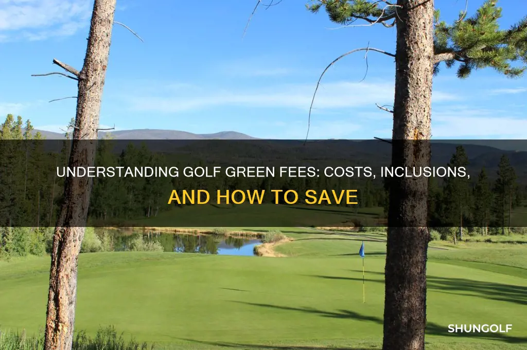 what is a golf green fee