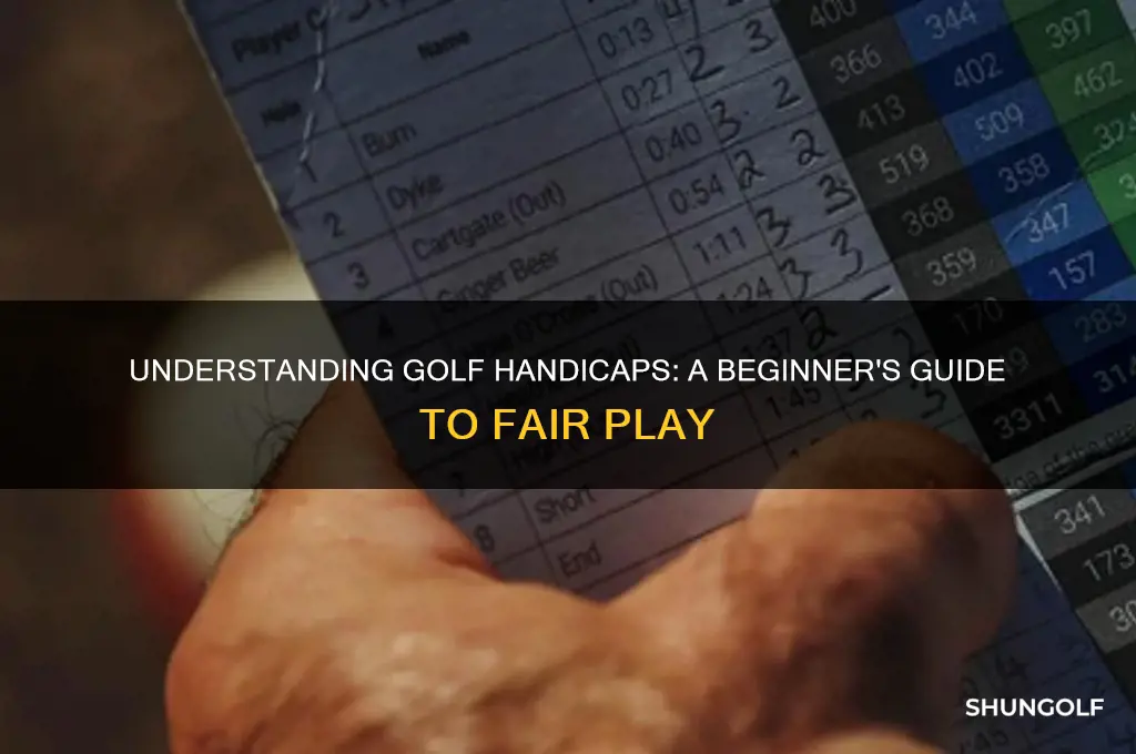 what is a golf habdicap