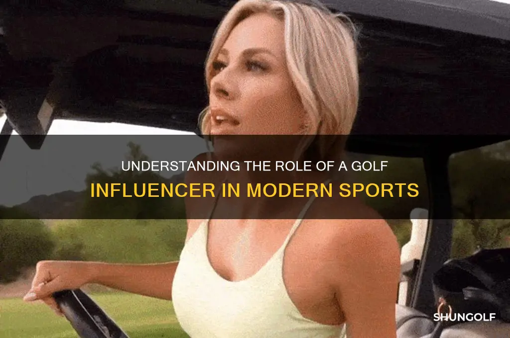 what is a golf influencer