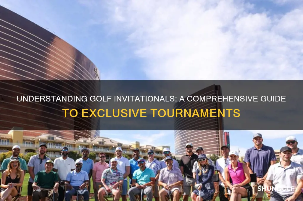 what is a golf invitational