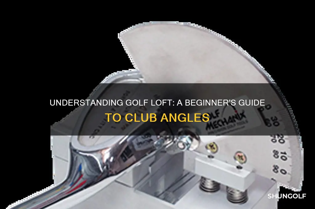 what is a golf loft