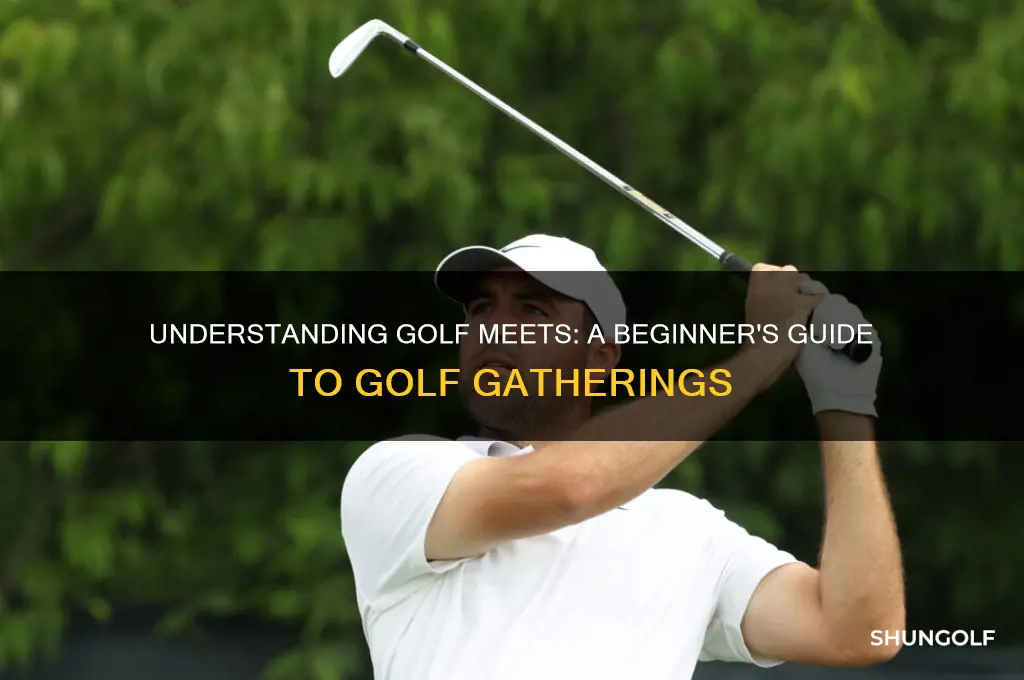 what is a golf meet