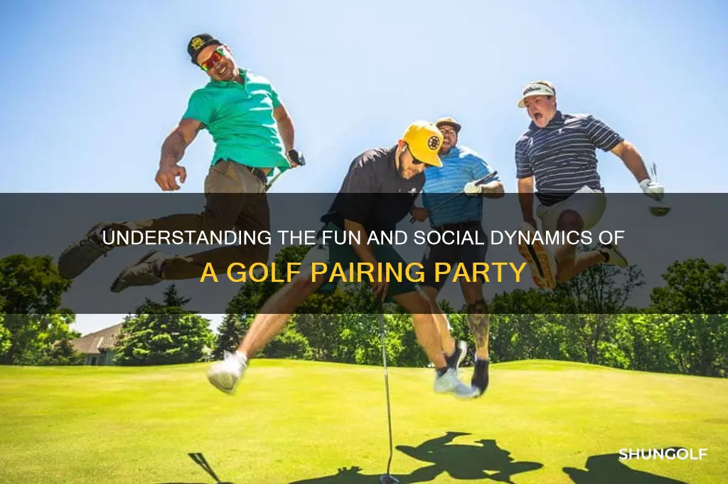 what is a golf pairing party