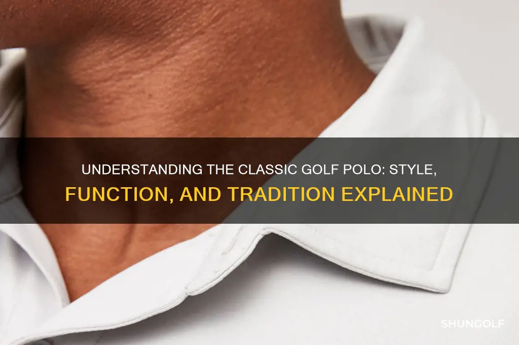 what is a golf polo