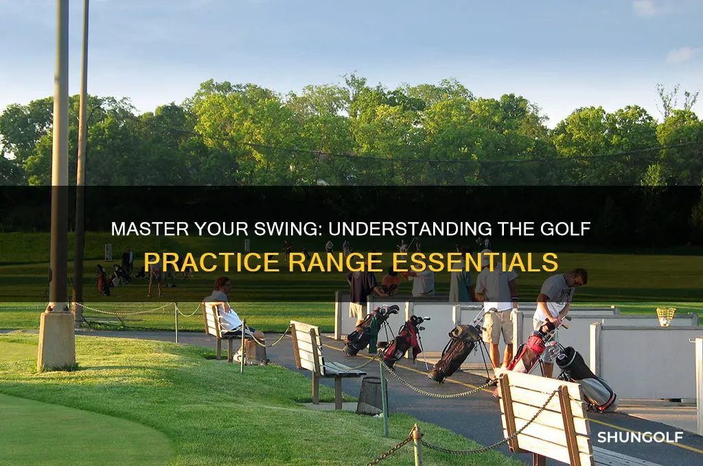 what is a golf practice range