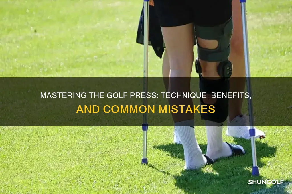 what is a golf press