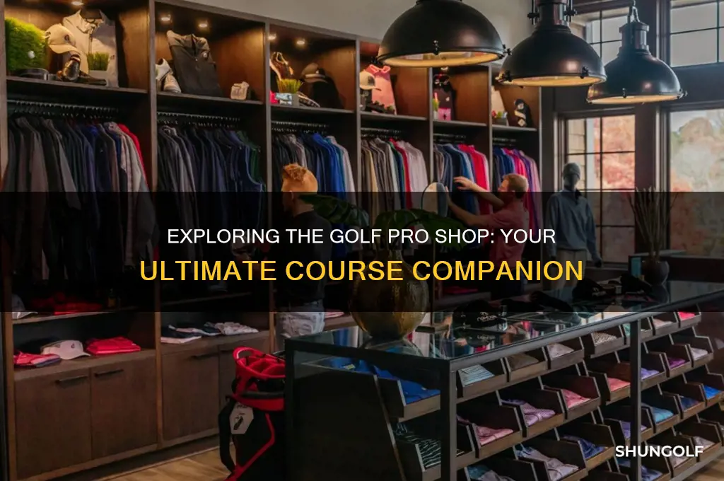 what is a golf pro shop