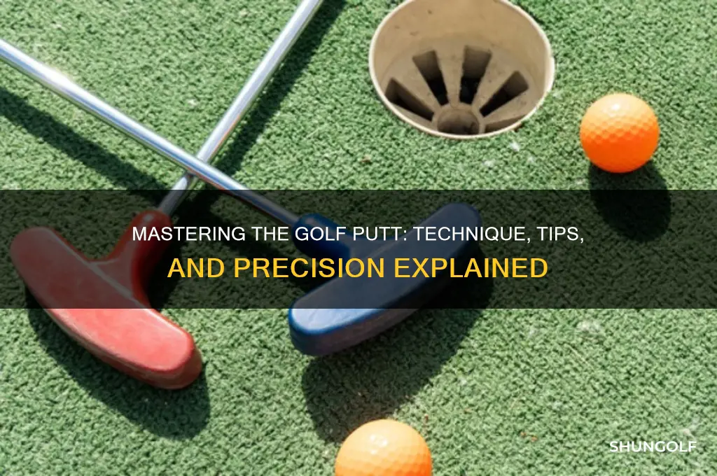 what is a golf putt