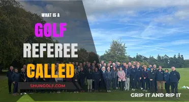 Understanding the Role: What is a Golf Referee Called?