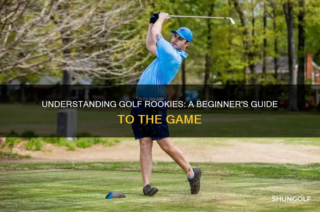 what is a golf rookie