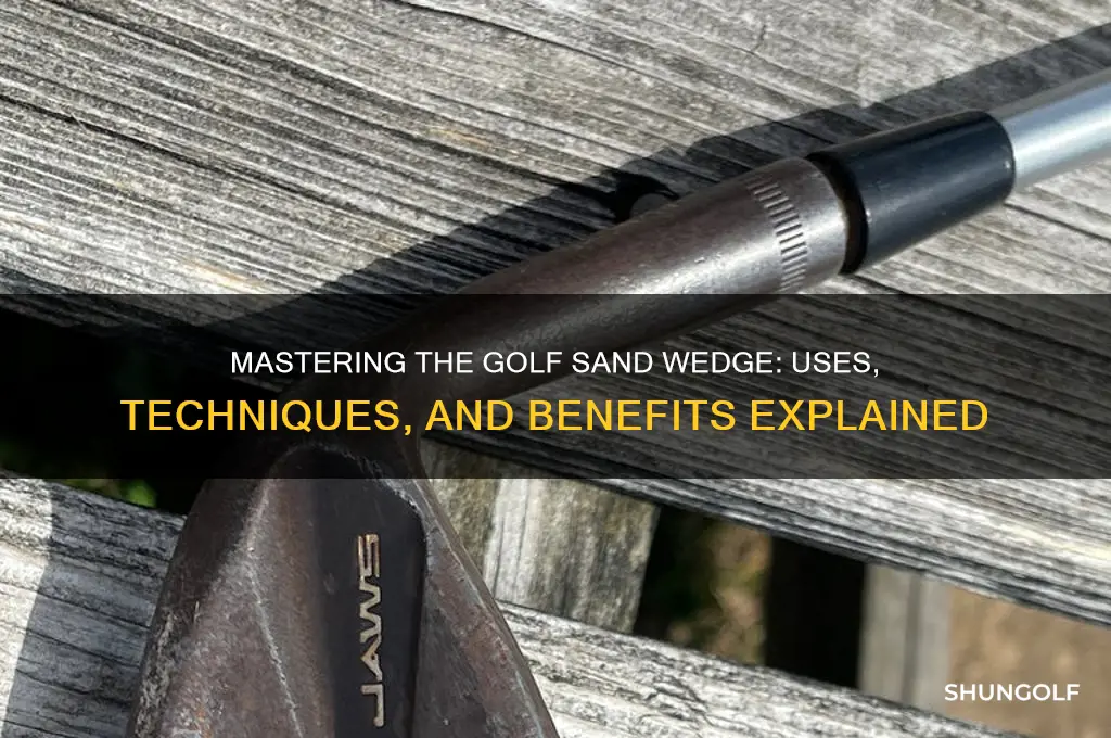 what is a golf sand wedge