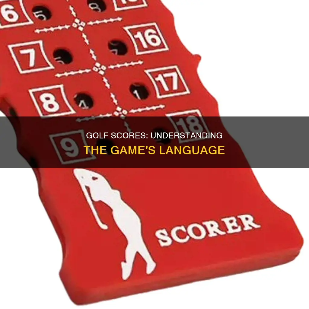 what is a golf score