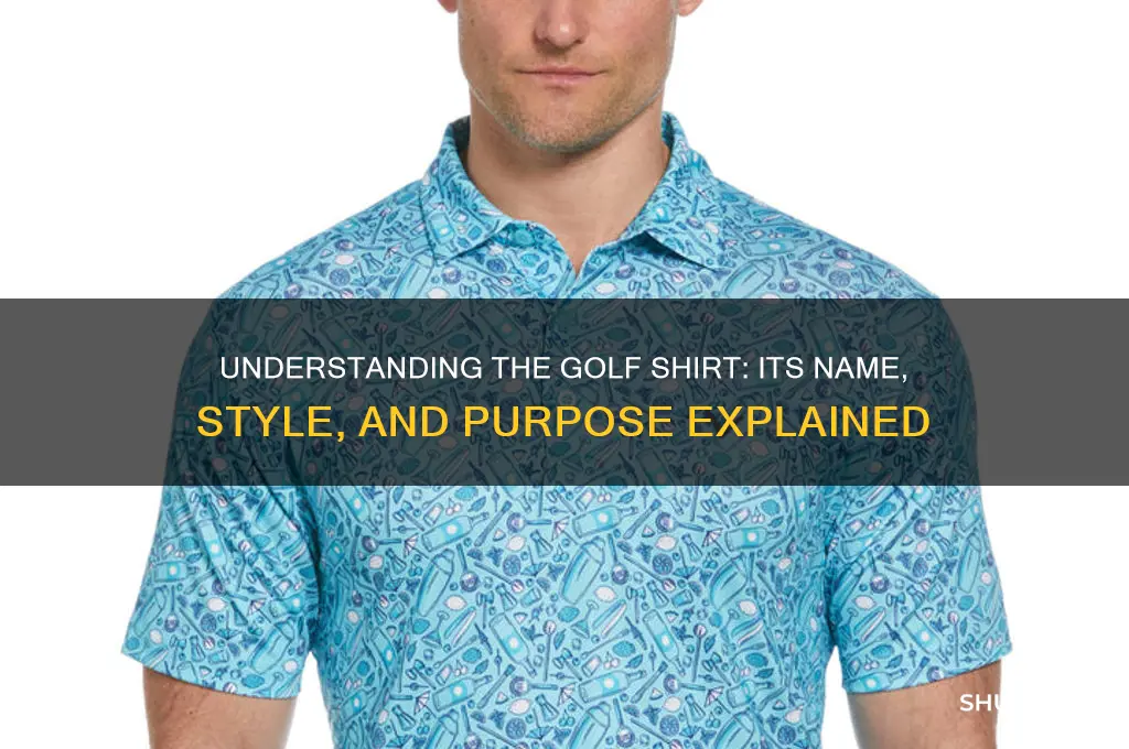 what is a golf shirt called