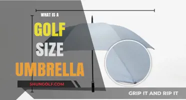 Understanding the Dimensions and Uses of a Golf-Sized Umbrella