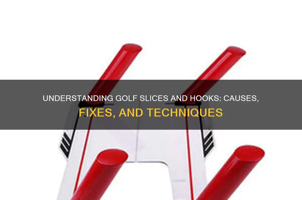 what is a golf slice and what is a hook