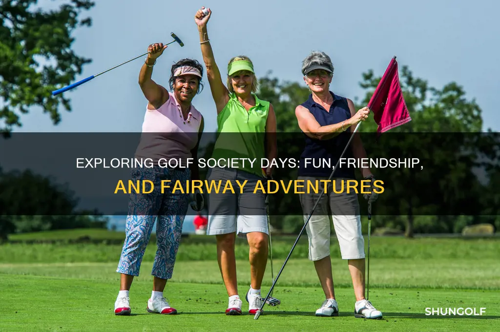 what is a golf society day