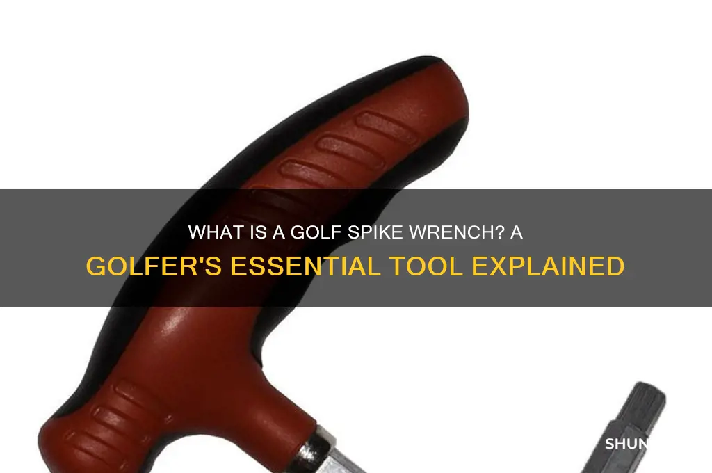 what is a golf spike wrench
