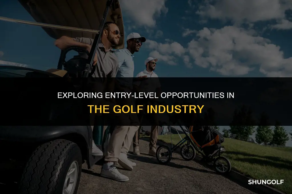 what is a golf starter job