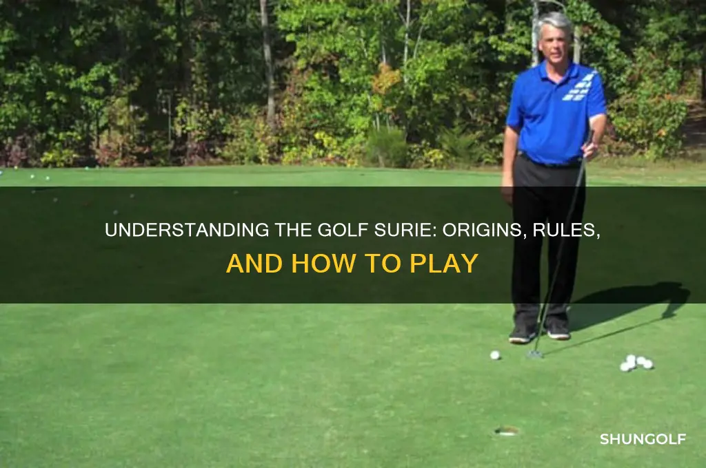 what is a golf surie