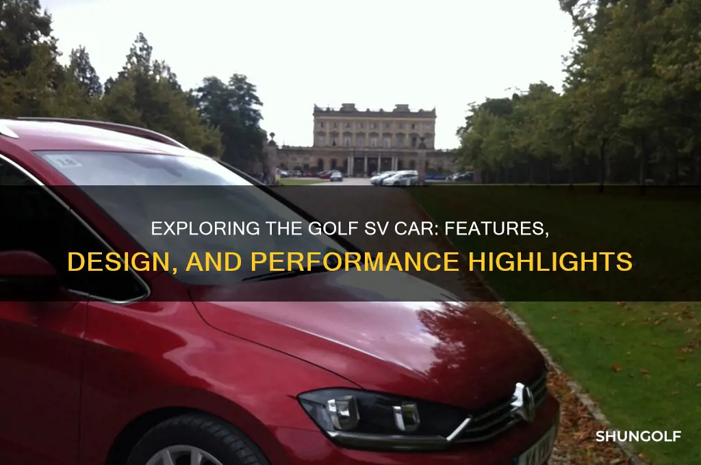 what is a golf sv car