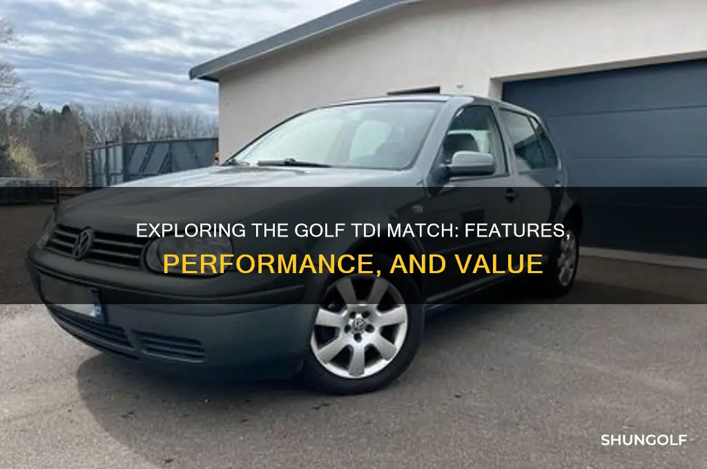 what is a golf tdi match