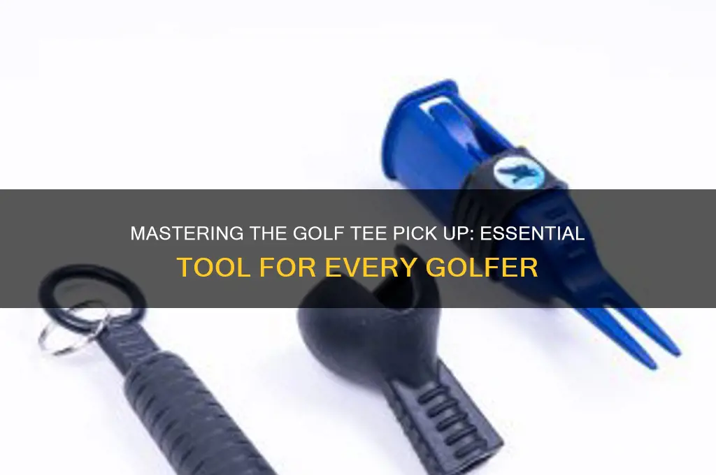 what is a golf tee pick up