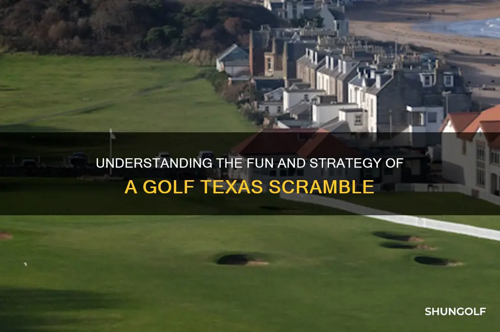 what is a golf texas scramble