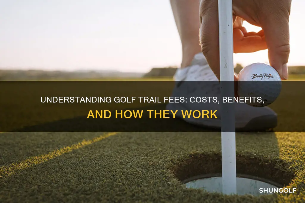 what is a golf trail fee