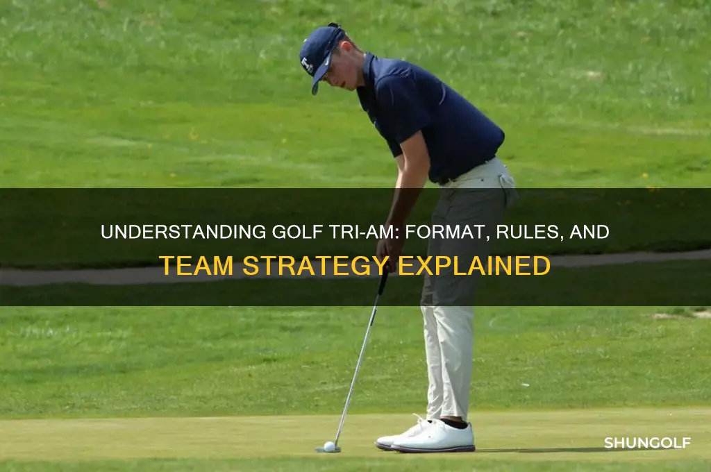 what is a golf tri am