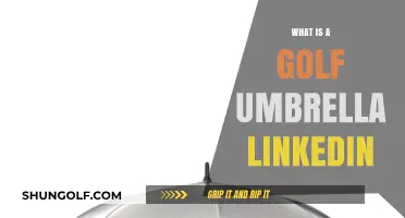Golf Umbrella LinkedIn: Unveiling the Oversized Networking Tool's Unique Purpose