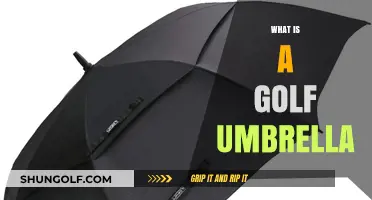 Golf Umbrella: Ultimate Weather Protection