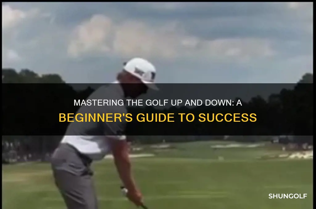 what is a golf up and down