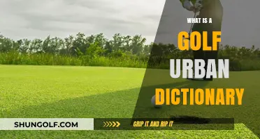 Golf Urban Dictionary: Decoding Slang Terms for Golf Enthusiasts