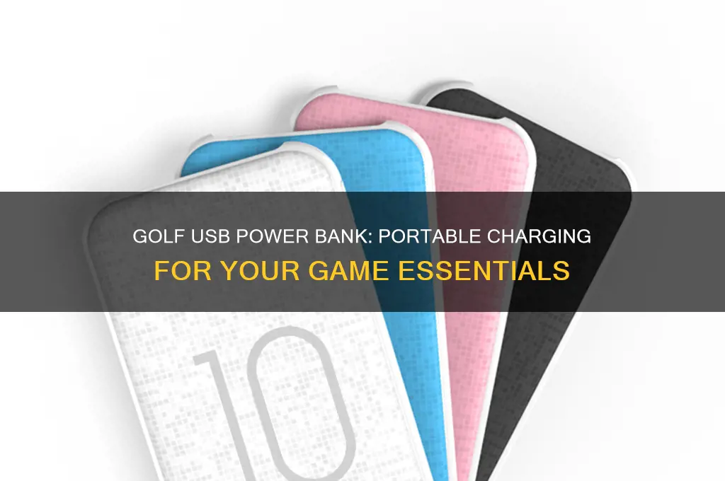 what is a golf usb power bank