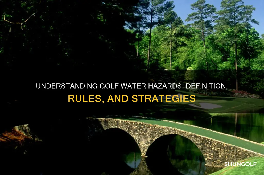 what is a golf water